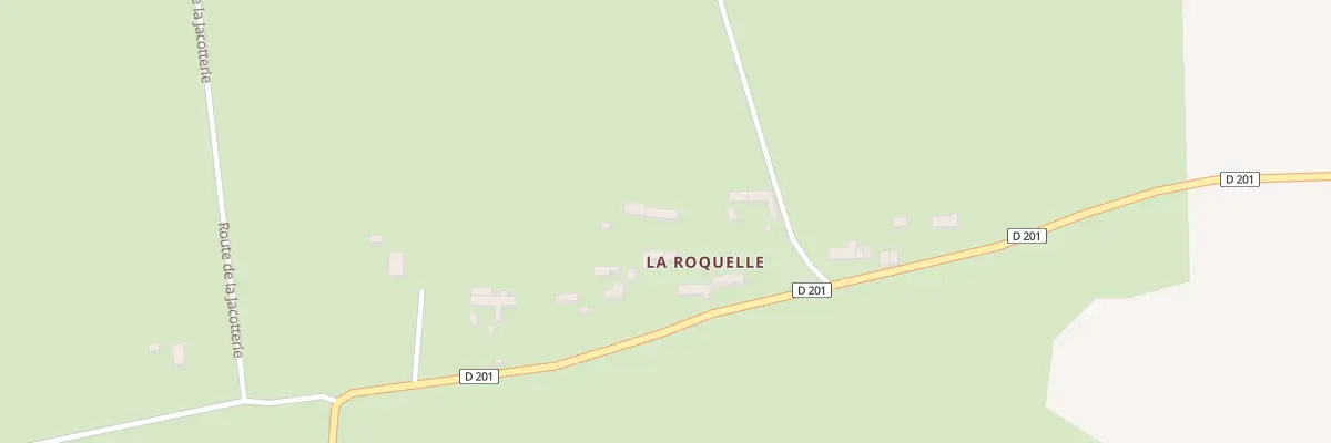 Plan du 13 La Roquelle à Baubigny
