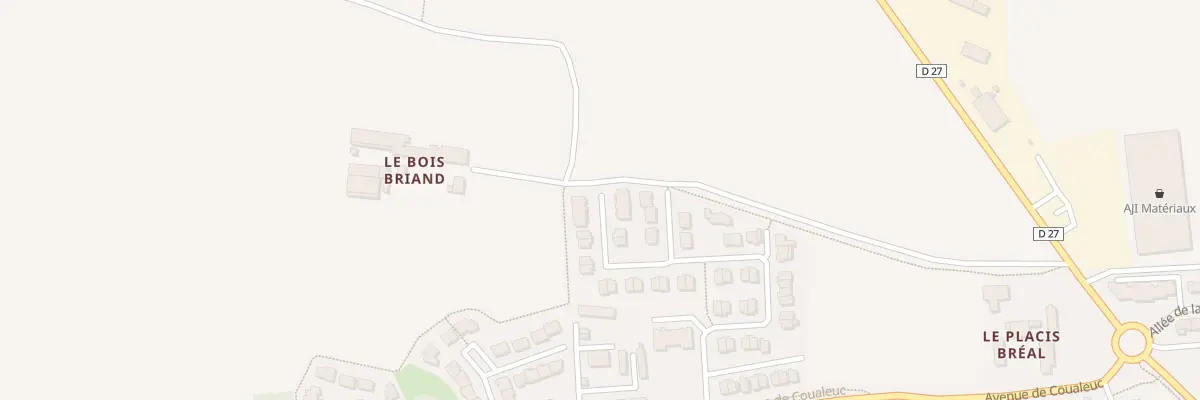 Plan du 27 All Madame de Sévigné à Gévezé
