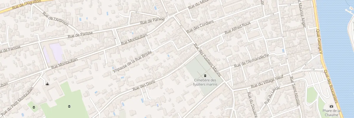 Plan du 16 Rue des Doris aux Sables-d’Olonne