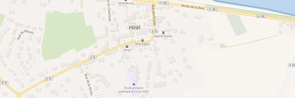 Plan du 2 Rue des Alleux à Hirel