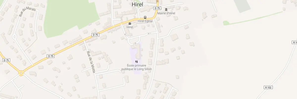 Plan du 10 Rue des Alleux à Hirel