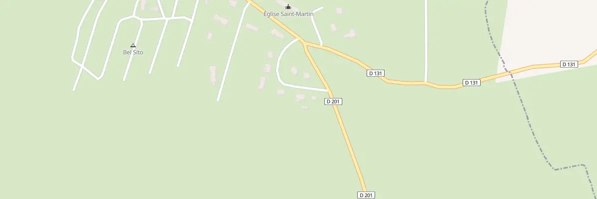 Plan du 22 Le Village de l’Eglise à Baubigny