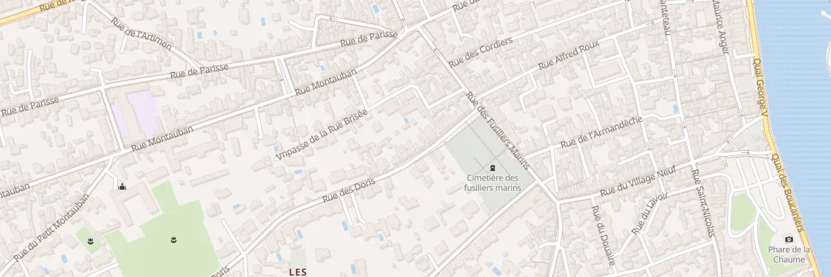 Plan du 20 Rue des Doris aux Sables-d’Olonne