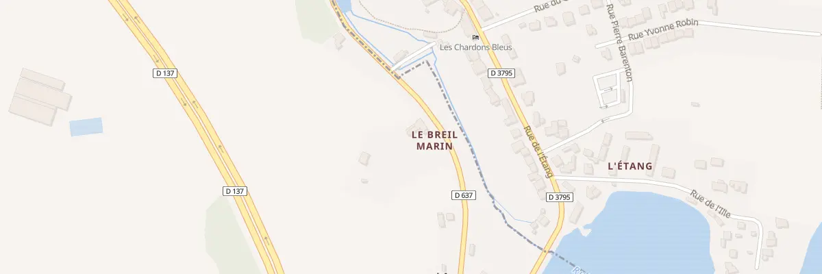 Plan du 7033 Le Breil Marin à Saint-Symphorien