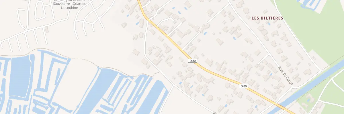 Plan du 75 Rte des Pins aux Sables-d’Olonne