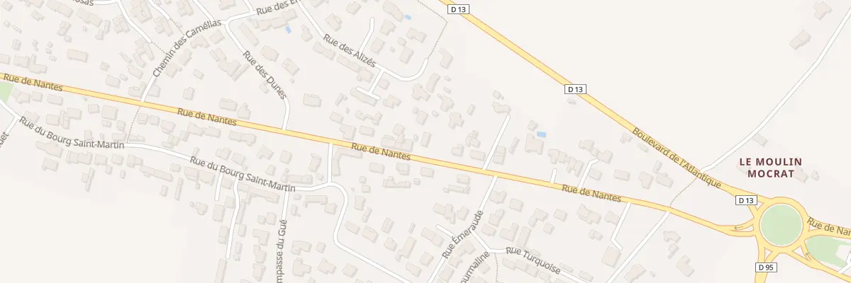 Plan du 63T Rue de Nantes à Machecoul-Saint-Même