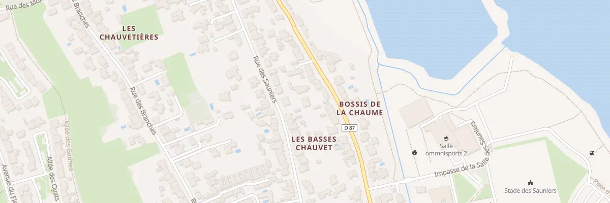 Plan du 134 Rue des Sauniers - Les Sables aux Sables-d’Olonne