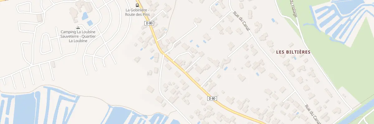 Plan du 82 Rte des Pins aux Sables-d’Olonne