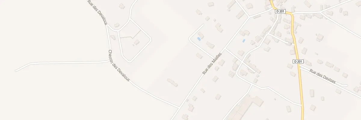 Plan du 18 Rue des Mielles aux Moitiers-d’Allonne
