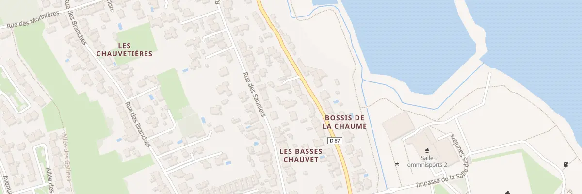 Plan du 173 Rue Joseph Bénatier aux Sables-d’Olonne