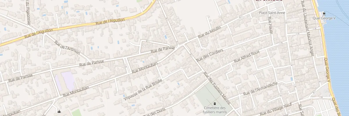 Plan du 5 Rue Montauban aux Sables-d’Olonne