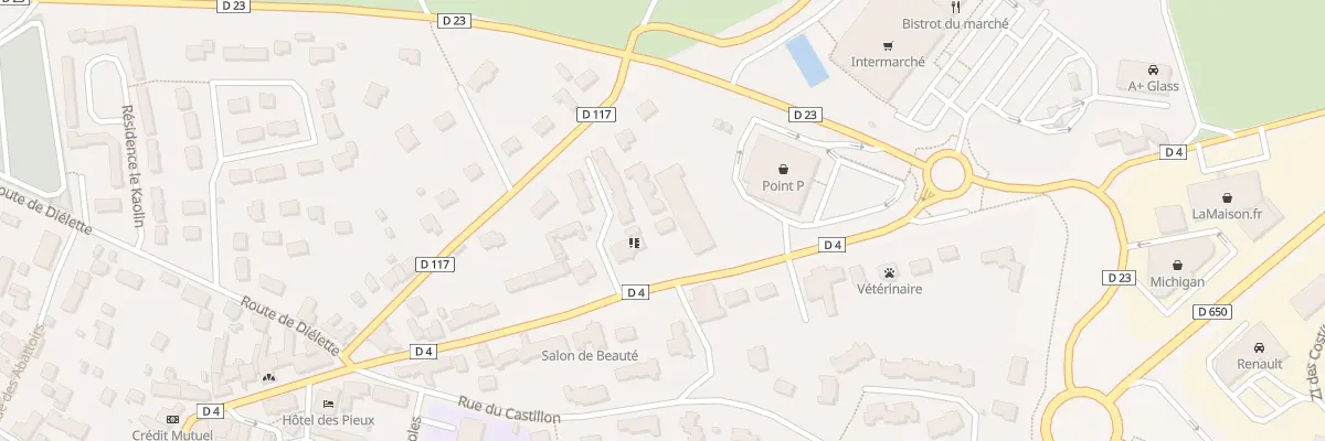 Plan du 22 Rte de Cherbourg aux Pieux