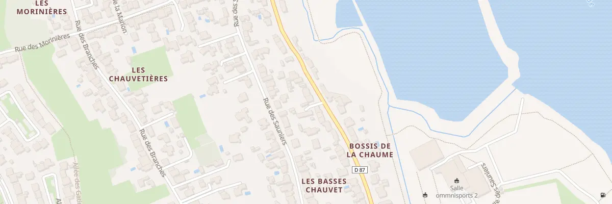 Plan du 179 Rue Joseph Bénatier aux Sables-d’Olonne
