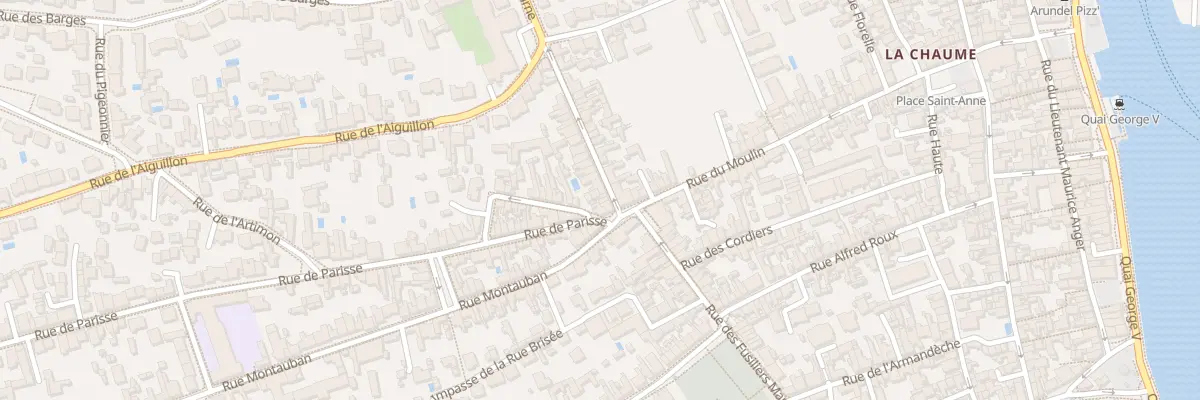 Plan du 1B Rue de la Marne aux Sables-d’Olonne