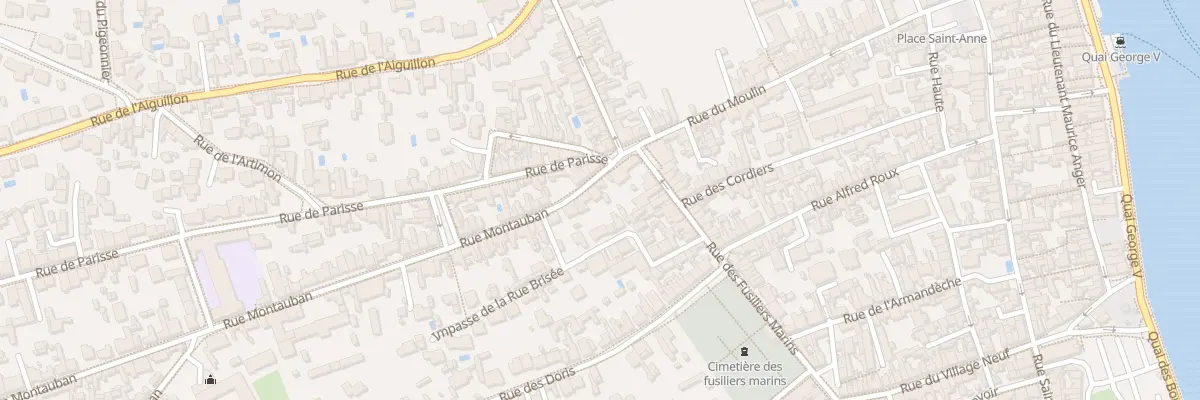 Plan du 5B Rue Montauban aux Sables-d’Olonne