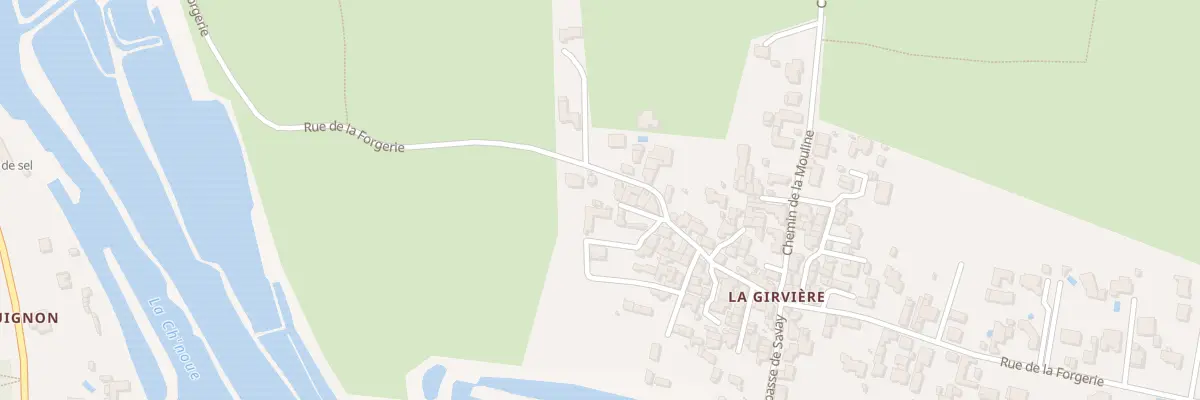 Plan du 93 Rue de la Forgerie aux Sables-d’Olonne