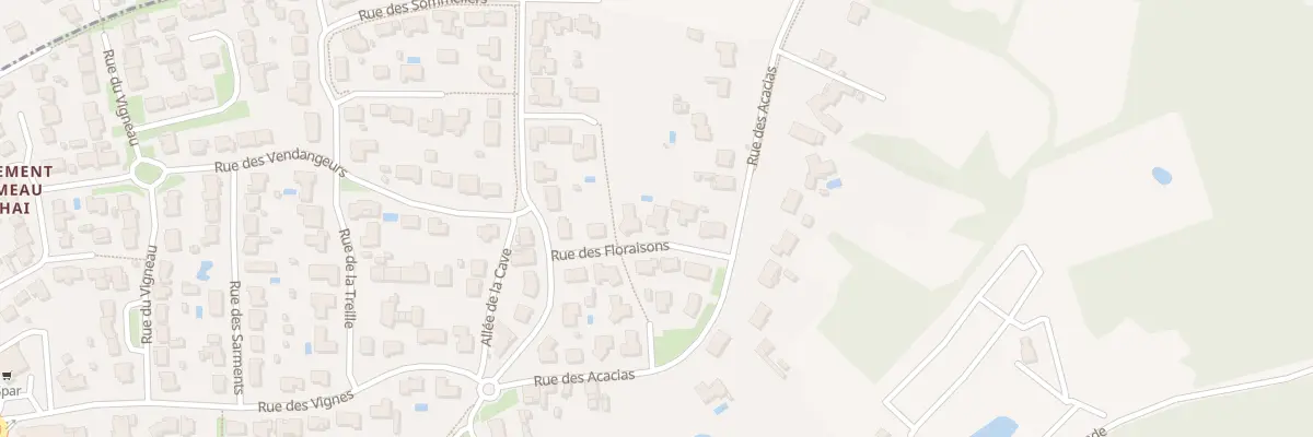 Plan du 8 Rue des floraisons à Landevieille