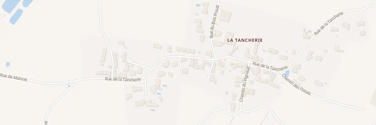 Plan du 24 Rue de la Tancherie à Cheix-en-Retz
