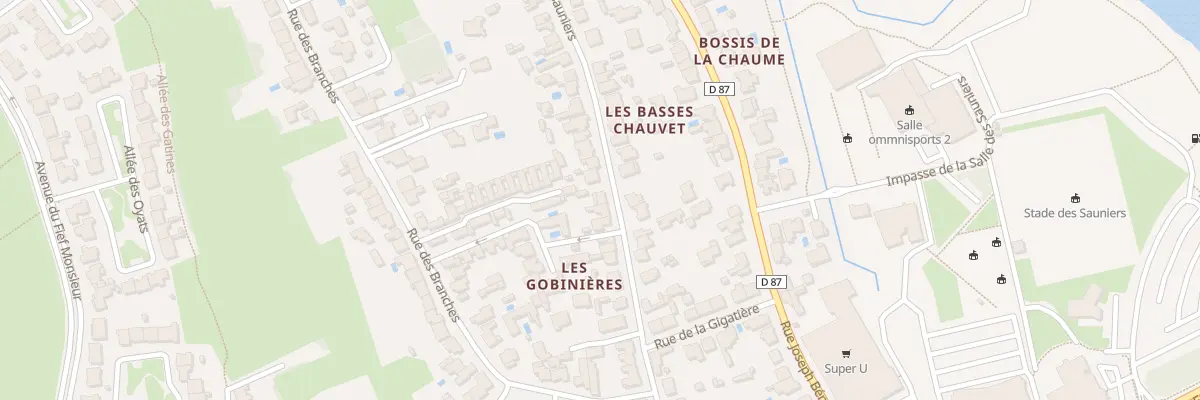 Plan du 119 Rue des Sauniers - Les Sables aux Sables-d’Olonne