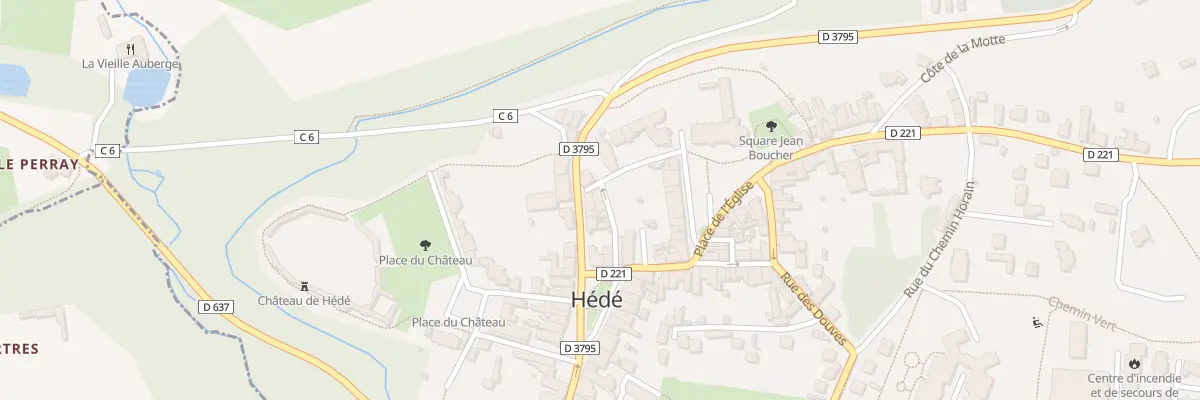Plan du 3 Ruelle du Beau Manoir à Hédé-Bazouges