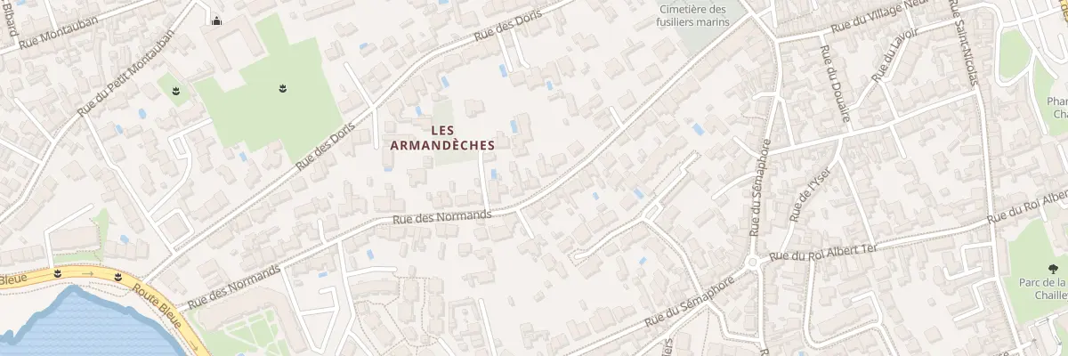 Plan du 30 Rue des Normands aux Sables-d’Olonne