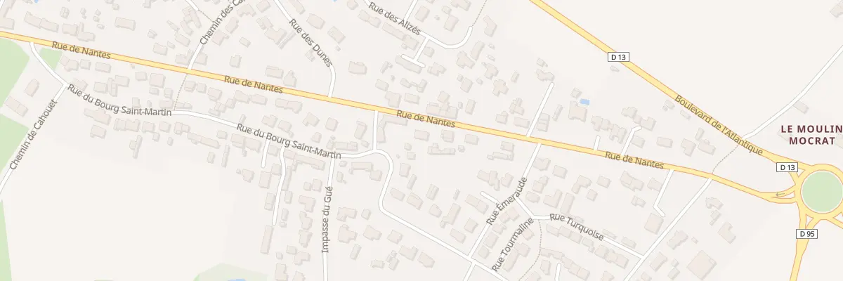 Plan du 54 Rue de Nantes à Machecoul-Saint-Même