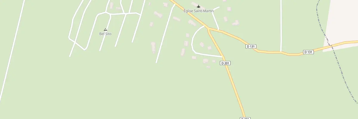 Plan du 18 Le Village de l’Eglise à Baubigny