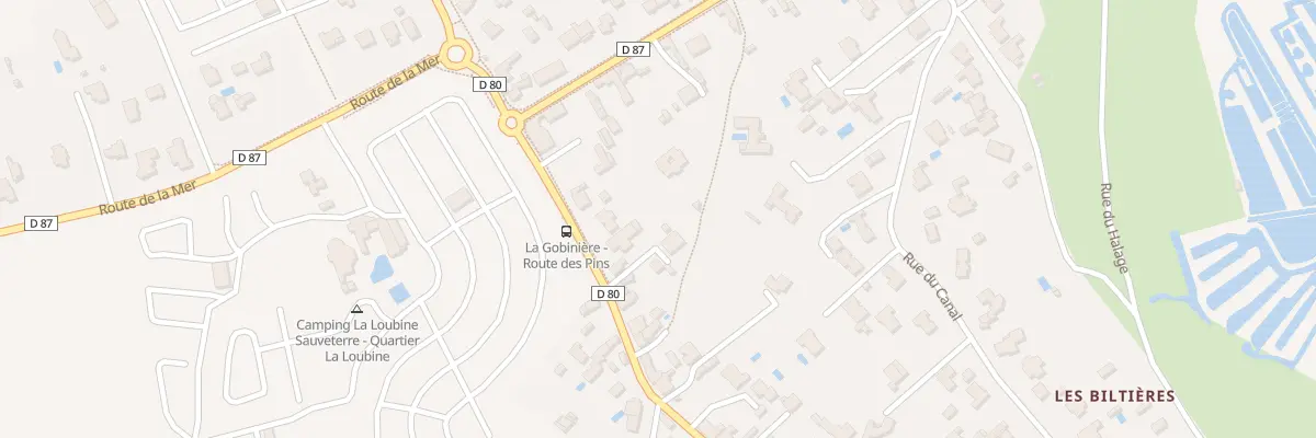 Plan du 108 Rte des Pins aux Sables-d’Olonne