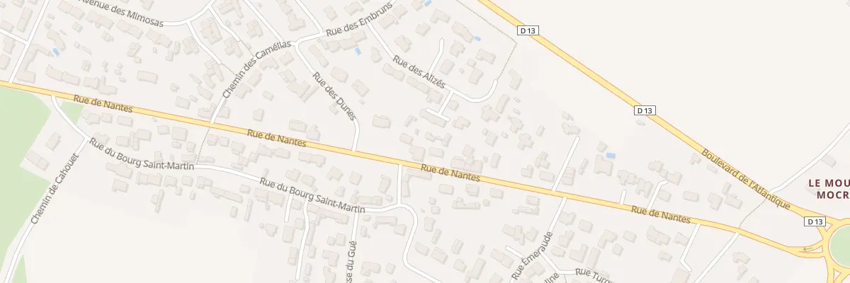Plan du 55 Rue de Nantes à Machecoul-Saint-Même
