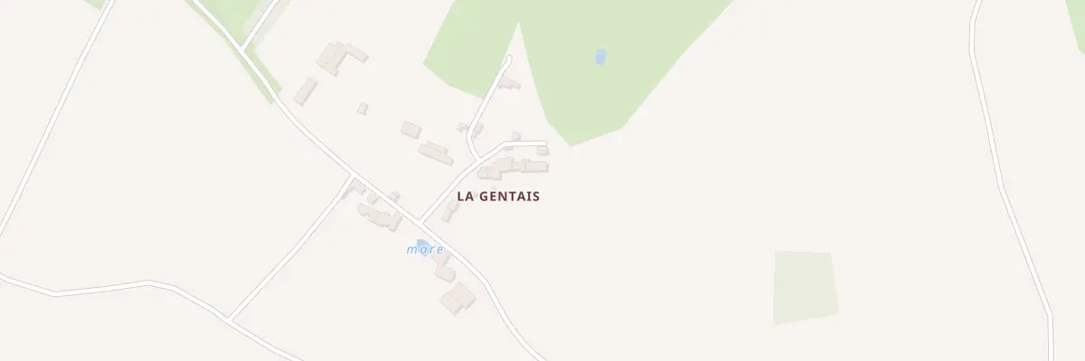 Plan du 15 La Gentais à Cordemais