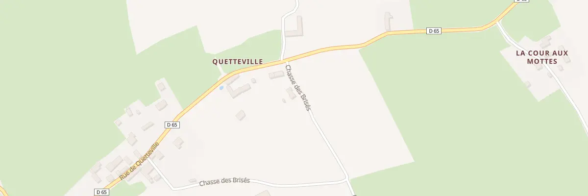 Plan du 1 Quetteville à Helleville