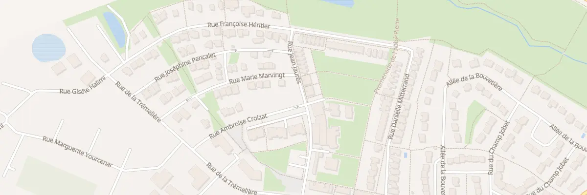 Plan du 33 Rue Ambroise Croizat au Rheu