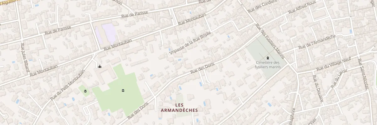 Plan du 50 Rue des Doris aux Sables-d’Olonne