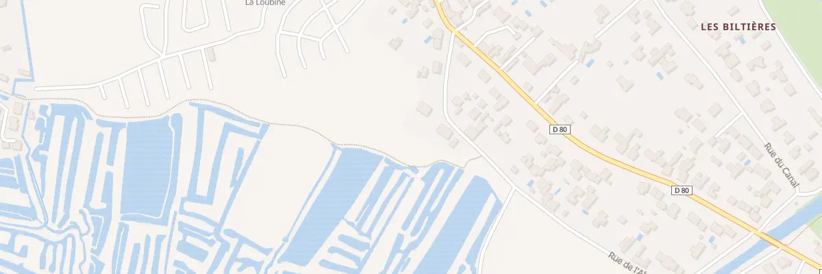 Plan du 12 Rue de l’Alouette aux Sables-d’Olonne