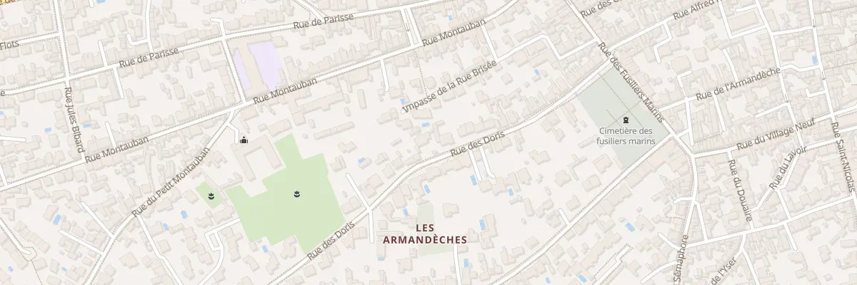 Plan du 52 Rue des Doris aux Sables-d’Olonne