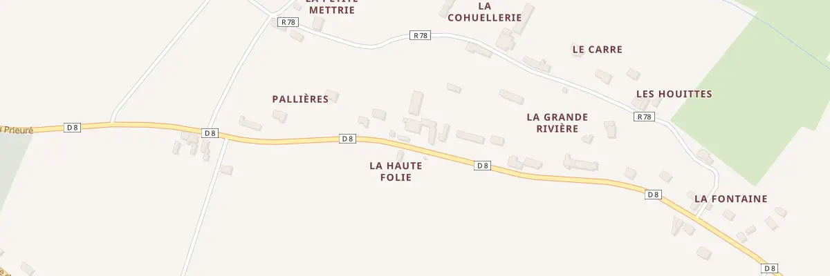 Plan du 5165 La Haute Folie à Roz-Landrieux