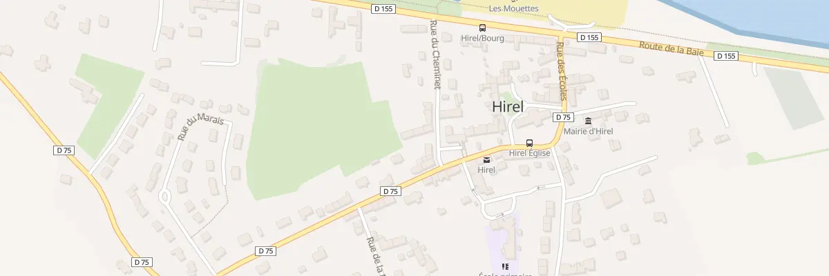 Plan du 3 Rue du Cheminet à Hirel