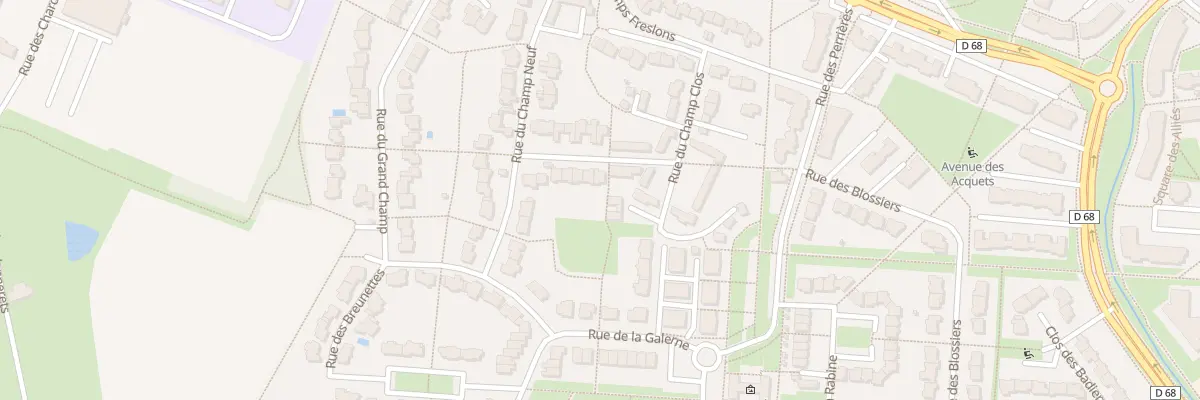 Plan du 17 Rue des Petits Champs au Rheu