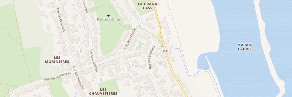 Plan du 199 Rue des Sauniers - Les Sables aux Sables-d’Olonne