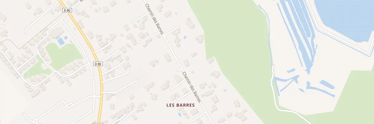 Plan du 62A Che des Barres aux Sables-d’Olonne