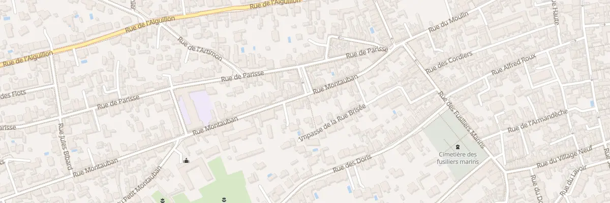 Plan du 35 Rue Montauban aux Sables-d’Olonne