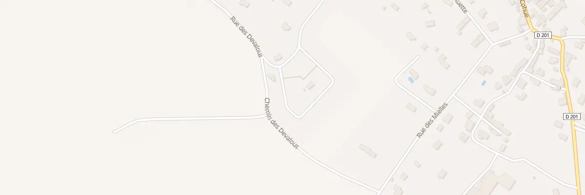 Plan du 30 Les Houguettes aux Moitiers-d’Allonne