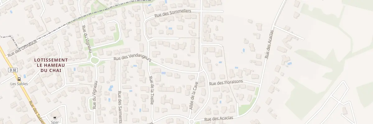 Plan du 18 Rue des vendangeurs à Landevieille