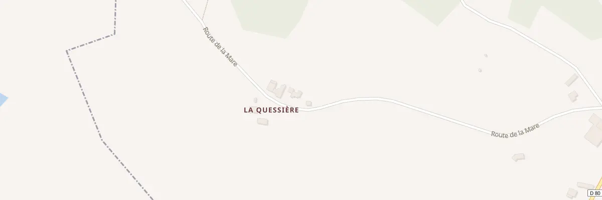 Plan du 2 La Quessière à Port-Saint-Père