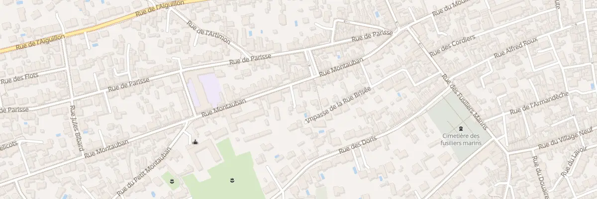 Plan du 39 Rue Montauban aux Sables-d’Olonne