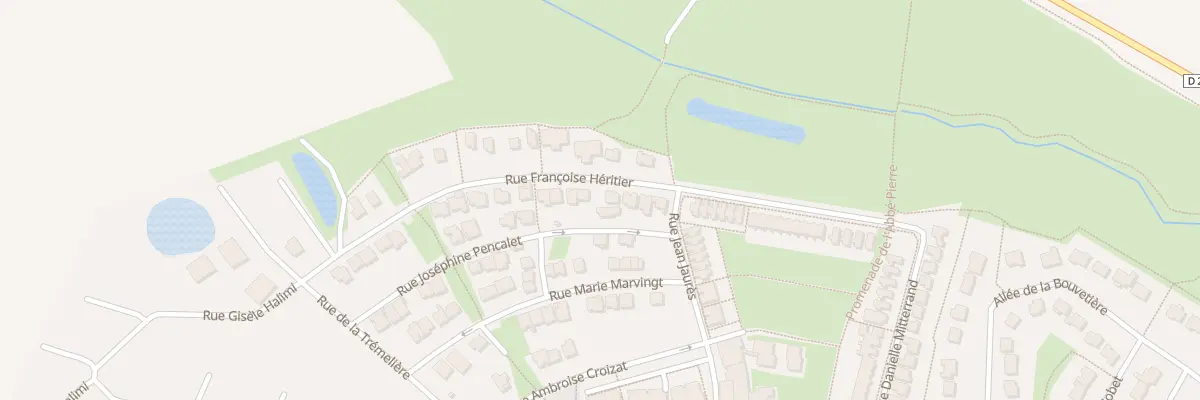Plan du 30 Rue Françoise Héritier au Rheu