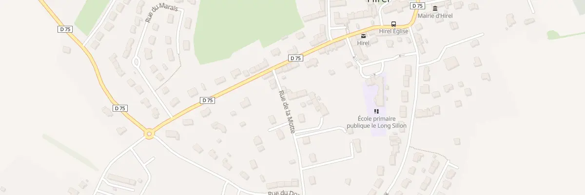 Plan du 3 Rue de la Motte à Hirel