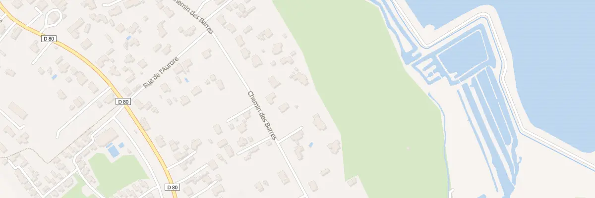 Plan du 74 Che des Barres aux Sables-d’Olonne