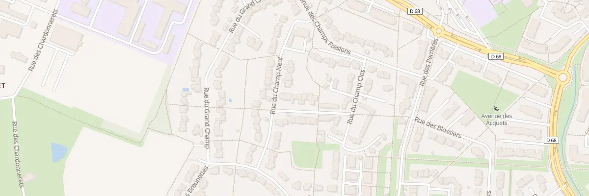 Plan du 18 Rue des Petits Champs au Rheu