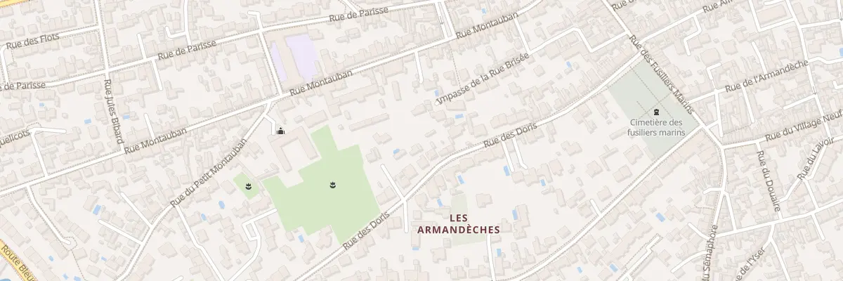 Plan du 58 Rue des Doris aux Sables-d’Olonne